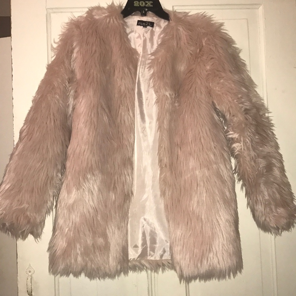 Faux Fur Coat